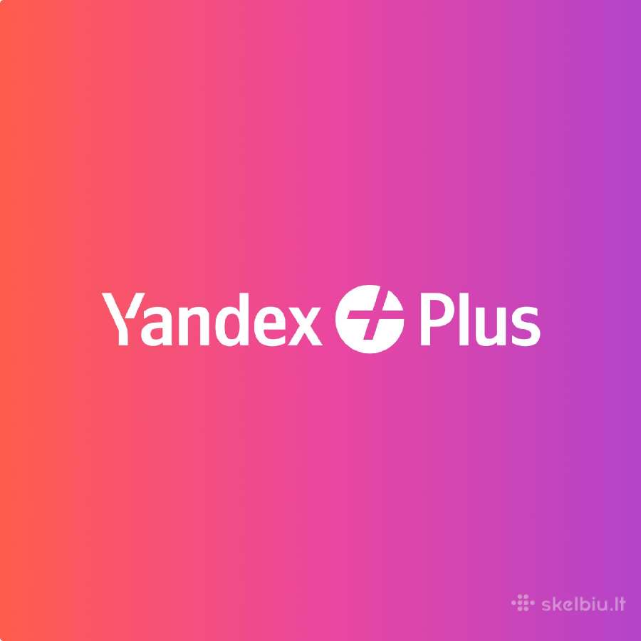 Yandex Plus prenumerata – 12 mėn
