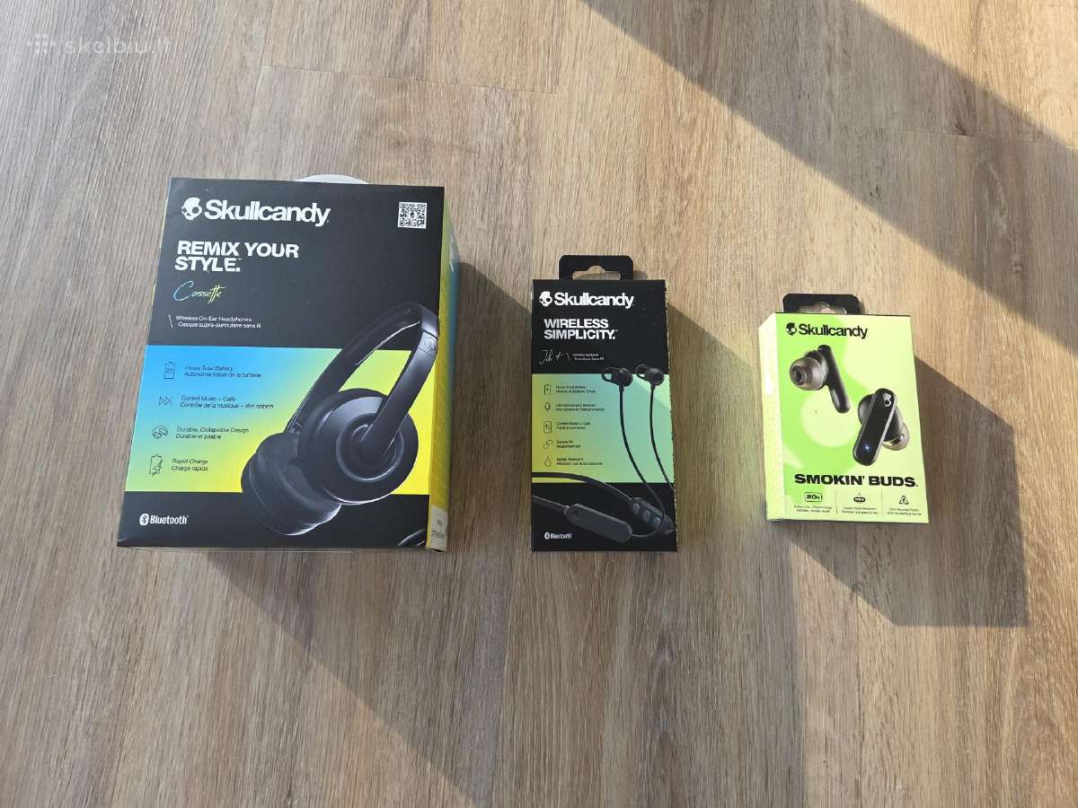 Skullcandy Cassette / Smokin buds / Jib+ ausinės