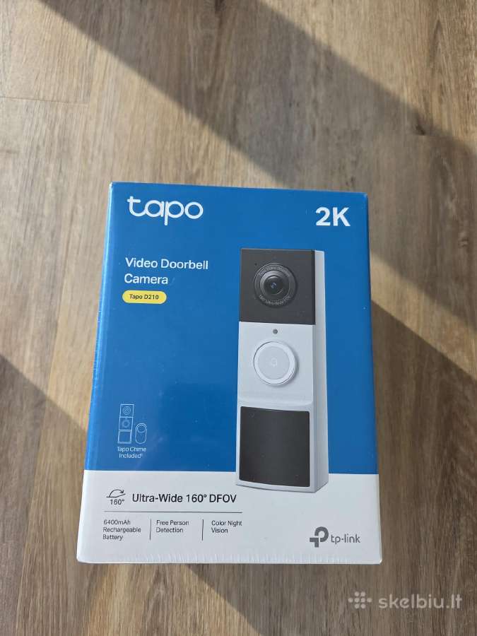 Ring Doorbell Plus Pro Tapo D230s1 C425 C720 C410 - nuotraukos Nr. 8