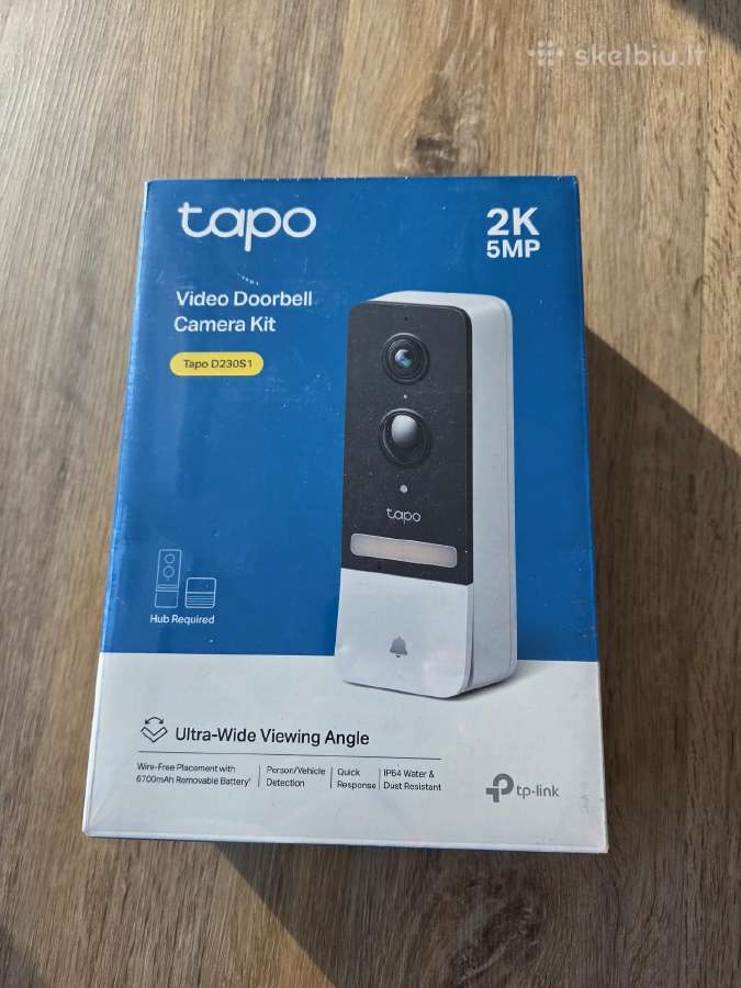 Ring Doorbell Plus Pro Tapo D230s1 C425 C720 C410 - nuotraukos Nr. 13