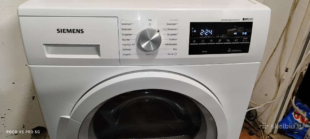 Siemens Wt47w448 iq500 Su šilumos Siurbliu8kg.a++ - nuotraukos Nr. 2
