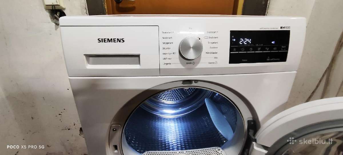 Siemens Wt47w448 iq500 Su šilumos Siurbliu8kg.a++ - nuotraukos Nr. 4