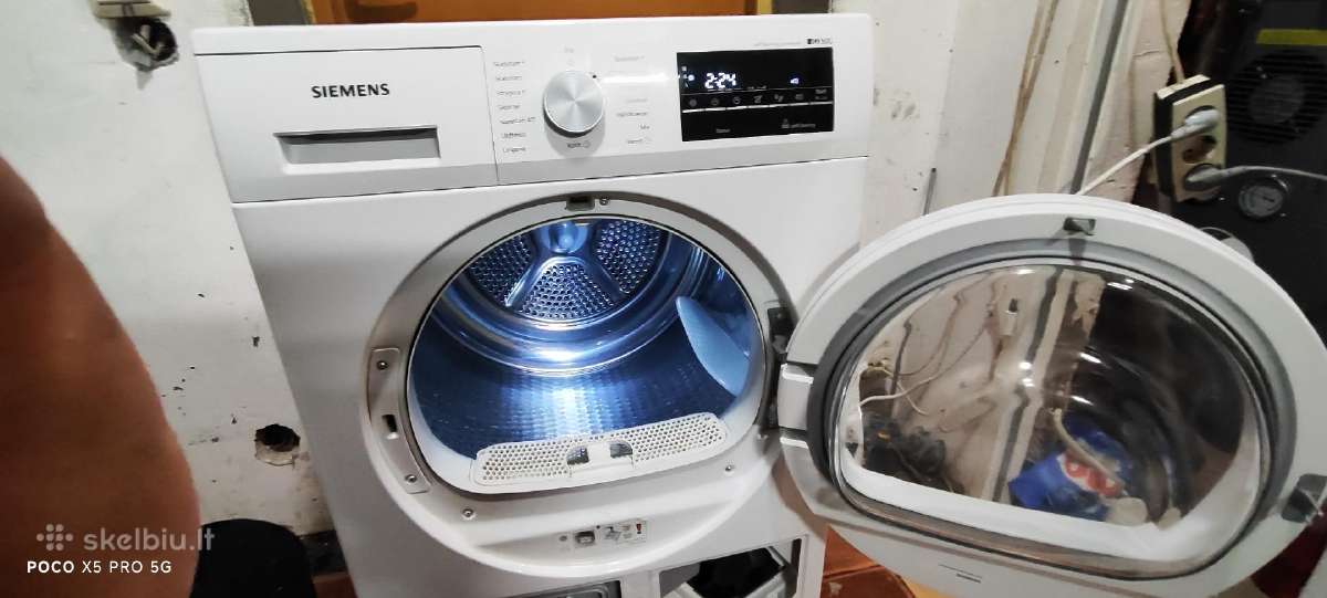 Siemens Wt47w448 iq500 Su šilumos Siurbliu8kg.a++ - nuotraukos Nr. 5
