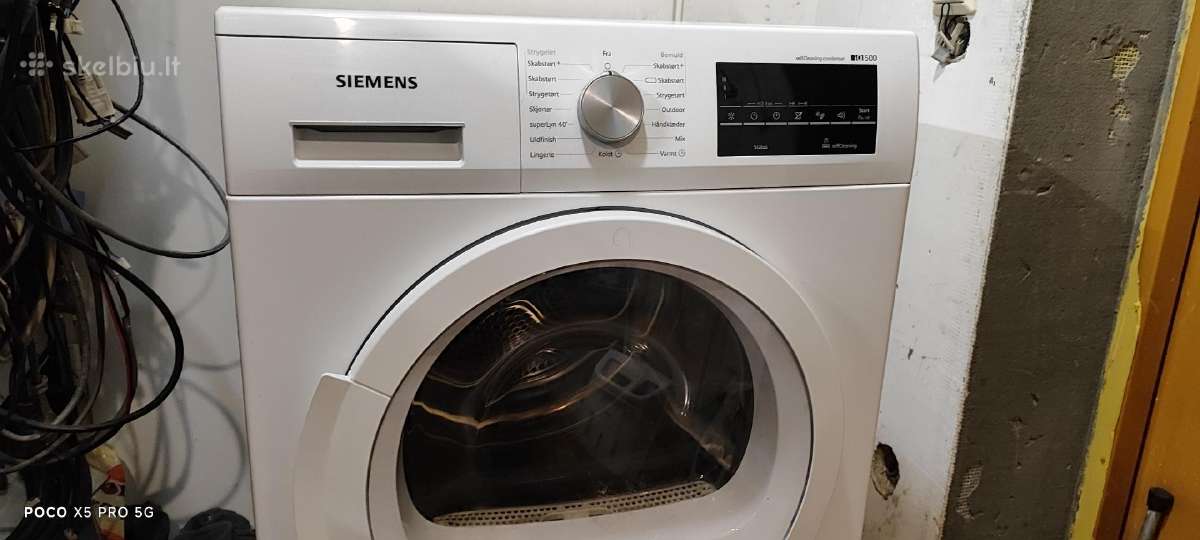 Siemens Wt47w448 iq500 Su šilumos Siurbliu8kg.a++ - nuotraukos Nr. 6
