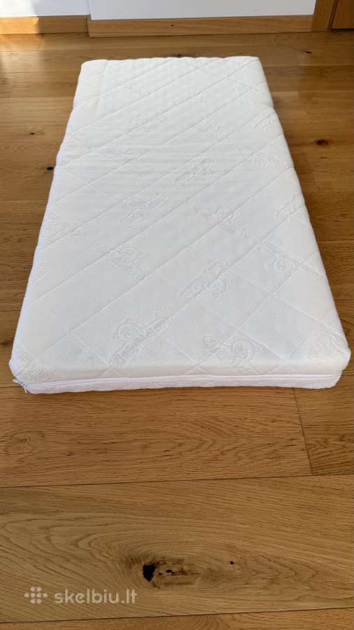 Dvipusis čiužinukas kūdikio lovytei 60x120 - nuotraukos Nr. 2
