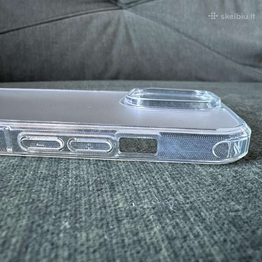 iPhone 13 Pro skaidrus - matinis dėklas - nuotraukos Nr. 3