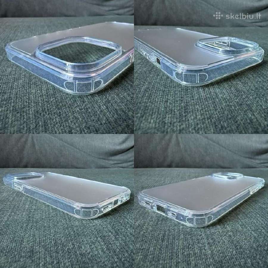 iPhone 13 Pro skaidrus - matinis dėklas - nuotraukos Nr. 4