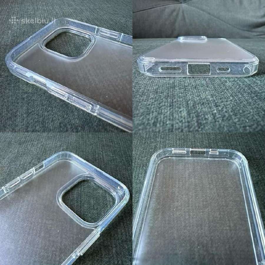 iPhone 13 Pro skaidrus - matinis dėklas - nuotraukos Nr. 5