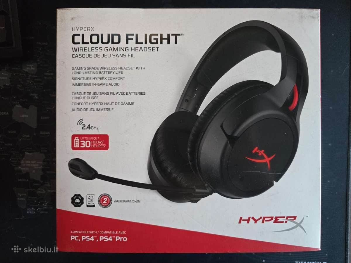 Hyperx Cloud Flight belaidės ausinės