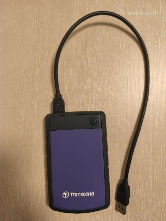 Transcend Storejet 1tb išorinis kietasis diskas