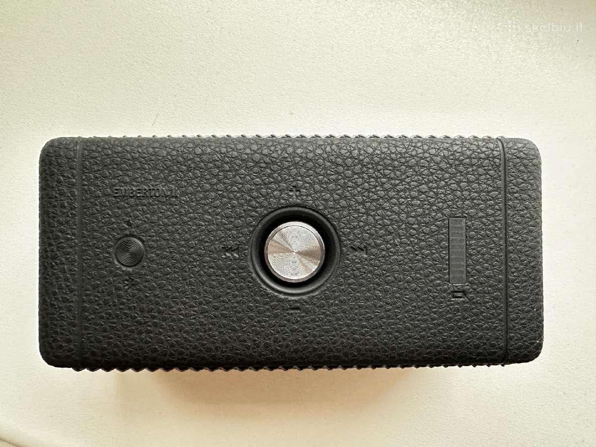 Marshall Emberton II Black & Steal Speaker - nuotraukos Nr. 3