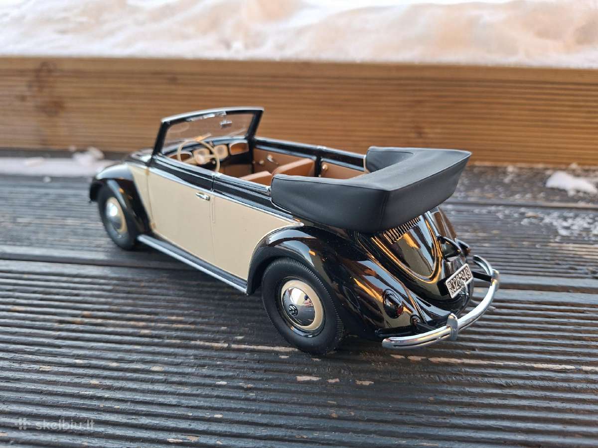 VW Beetle Convertible 1:18 - nuotraukos Nr. 5