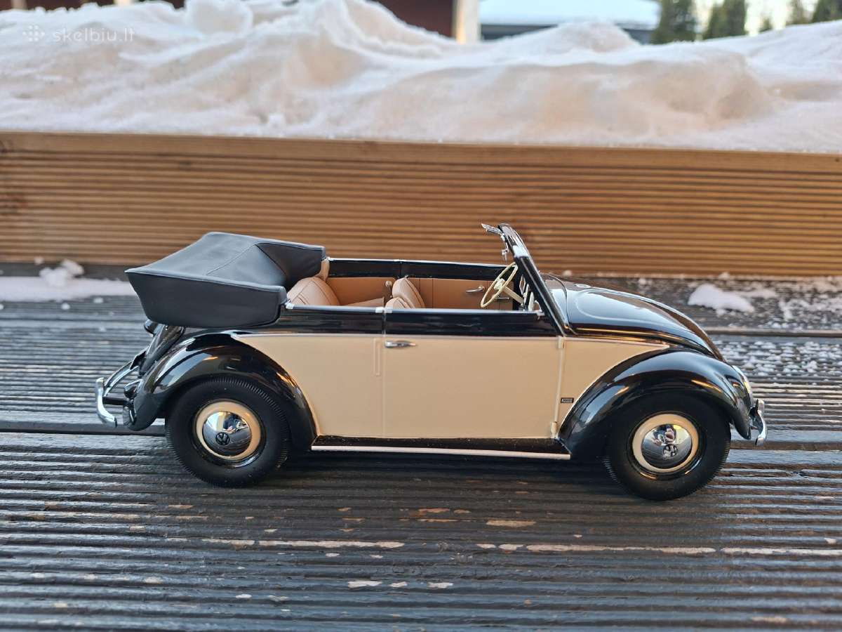 VW Beetle Convertible 1:18 - nuotraukos Nr. 7