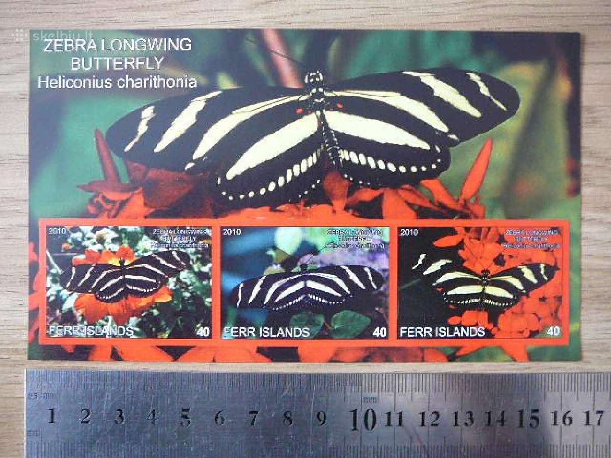 Drugeliai 2010 Mnh ferr57