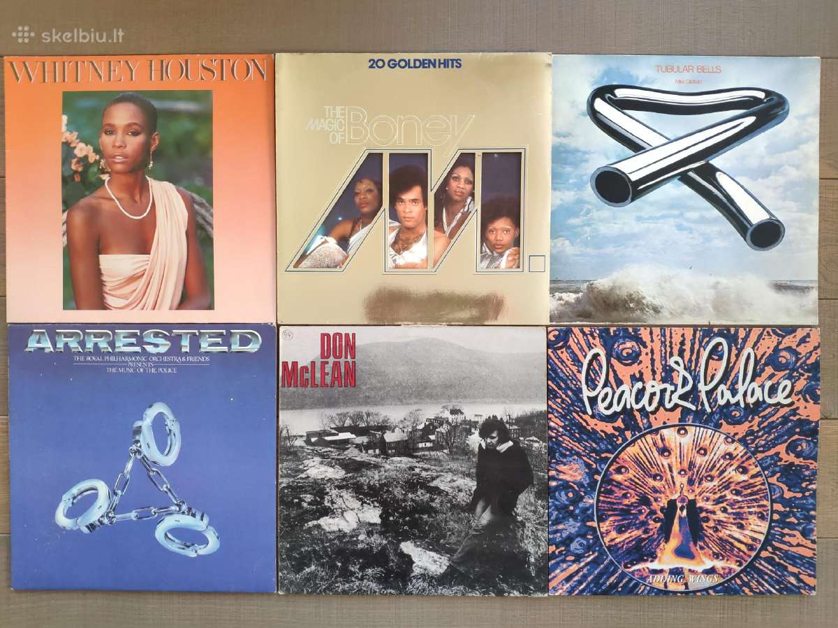 Vinilinės plokštelės - nuotraukos Nr. 2