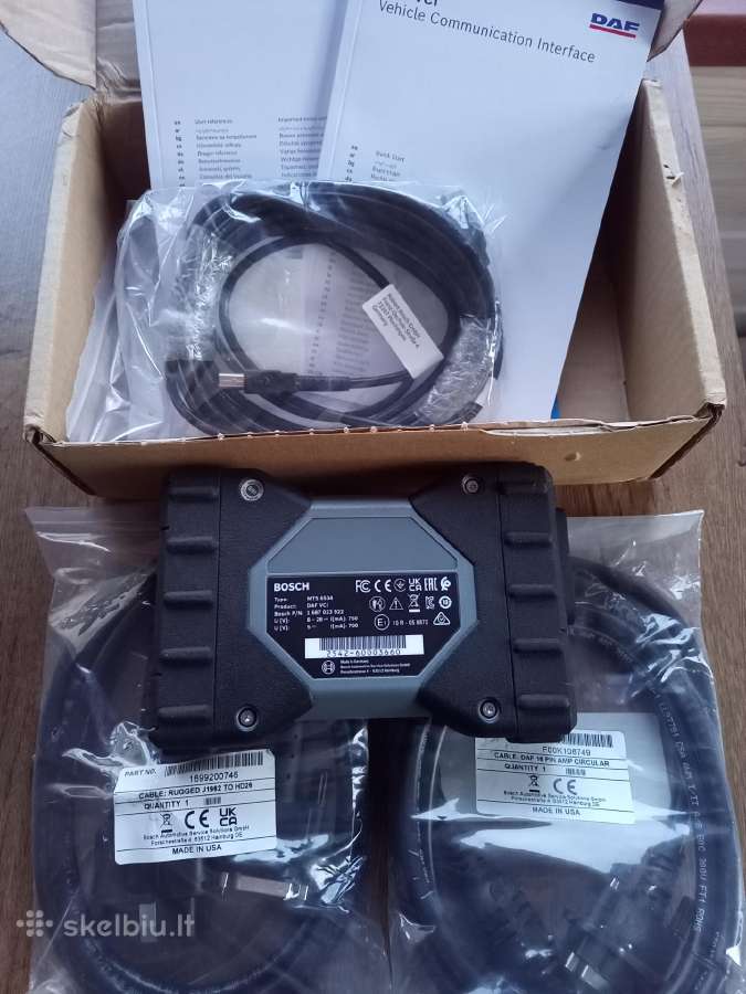 Daf Vci interface original - nuotraukos Nr. 2