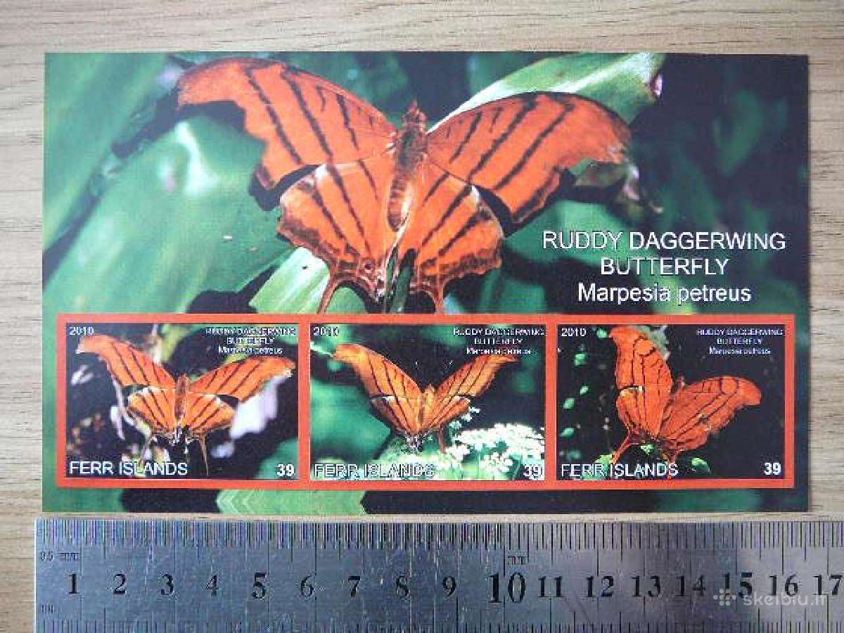Drugeliai 2010 Mnh ferr60