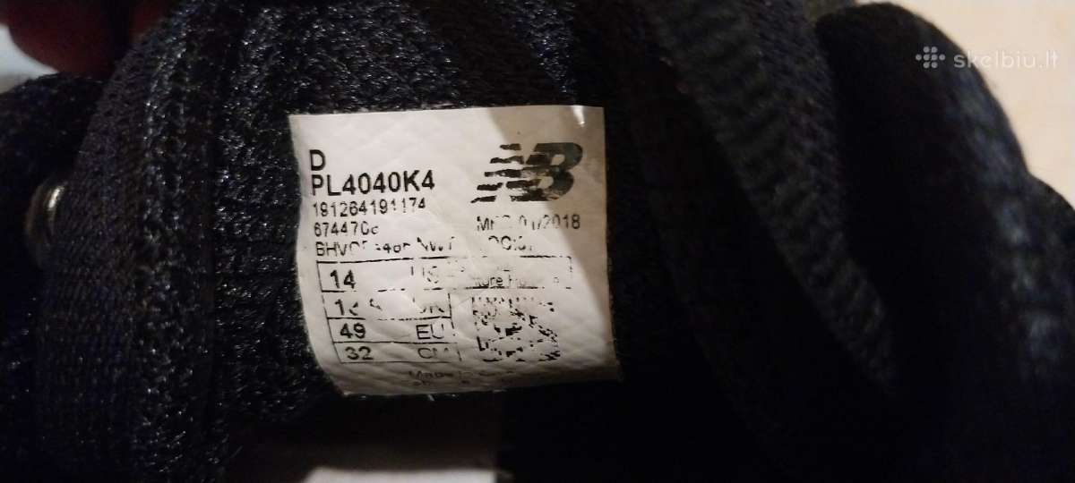 Futbolo kedai lauko dydis 49, patogūs ir lengvi - nuotraukos Nr. 4