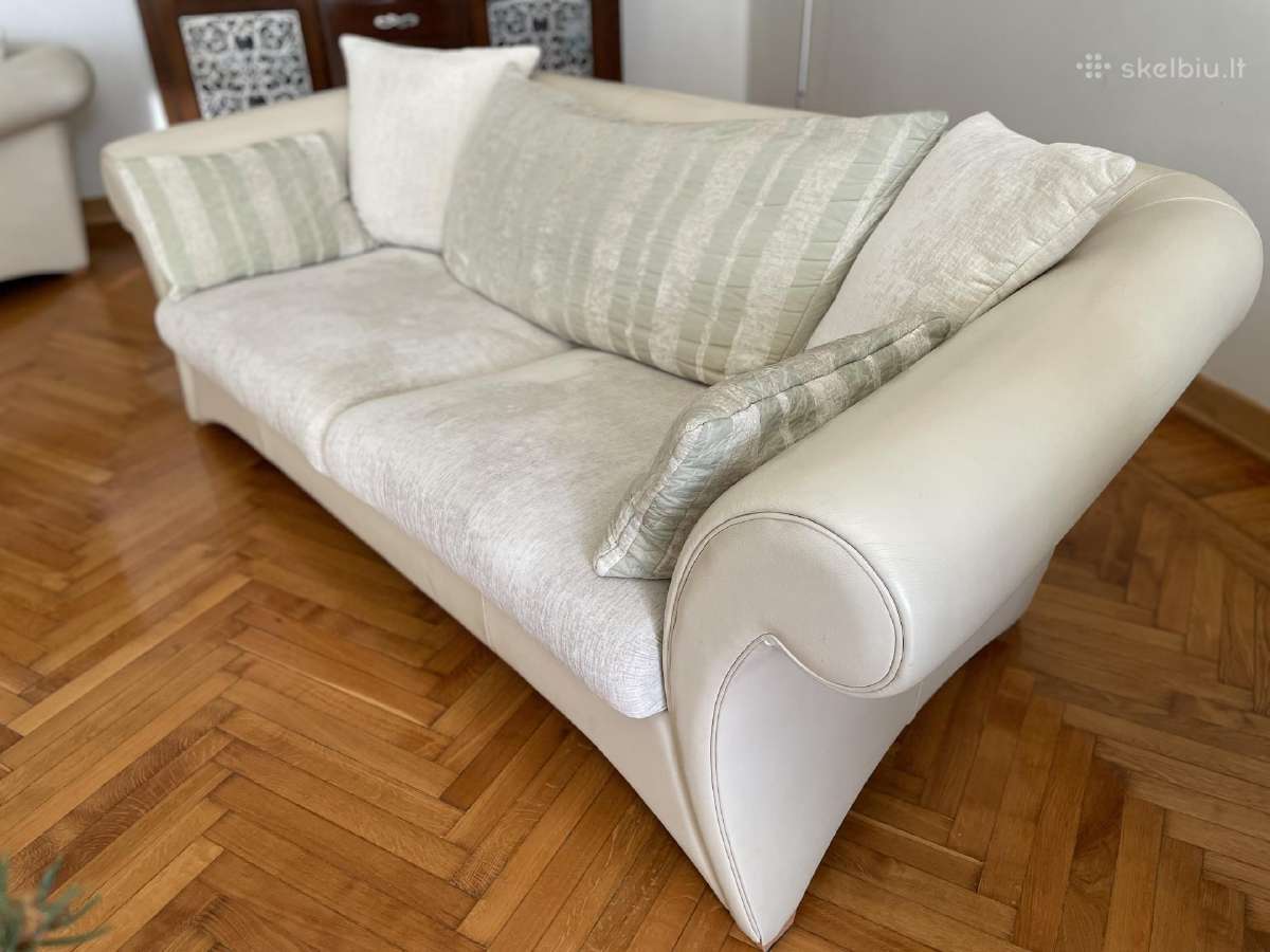 Kler minkštų baldų komplektas 3+1+1 (miegama sofa) - nuotraukos Nr. 8