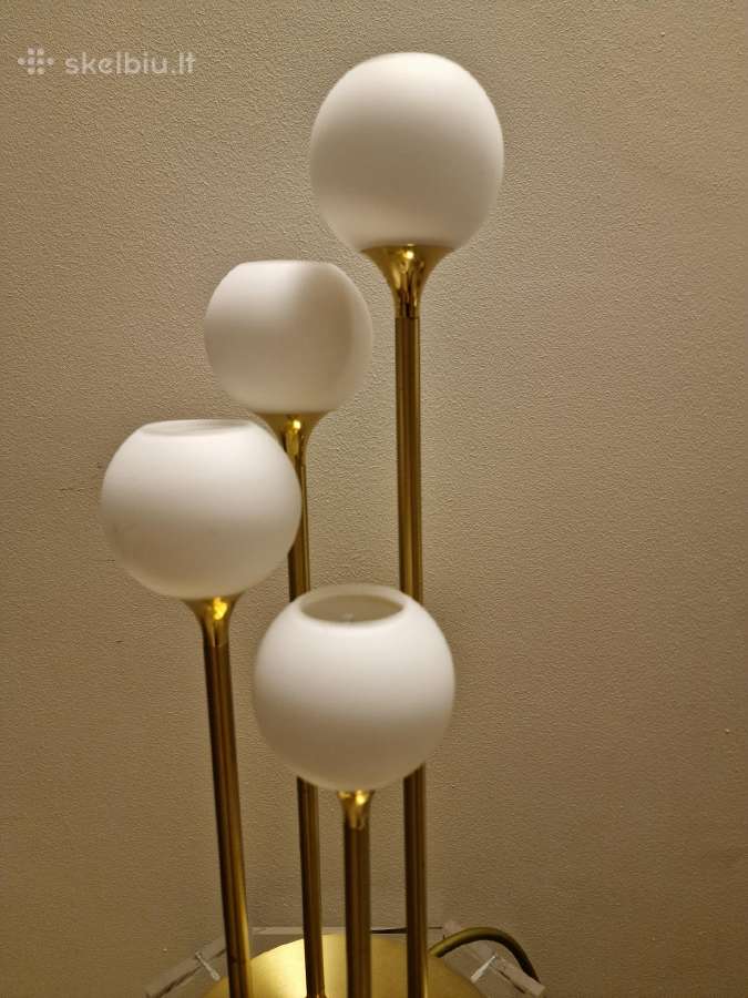Vintažiniai mid century modern toršerai ir lempa - nuotraukos Nr. 17