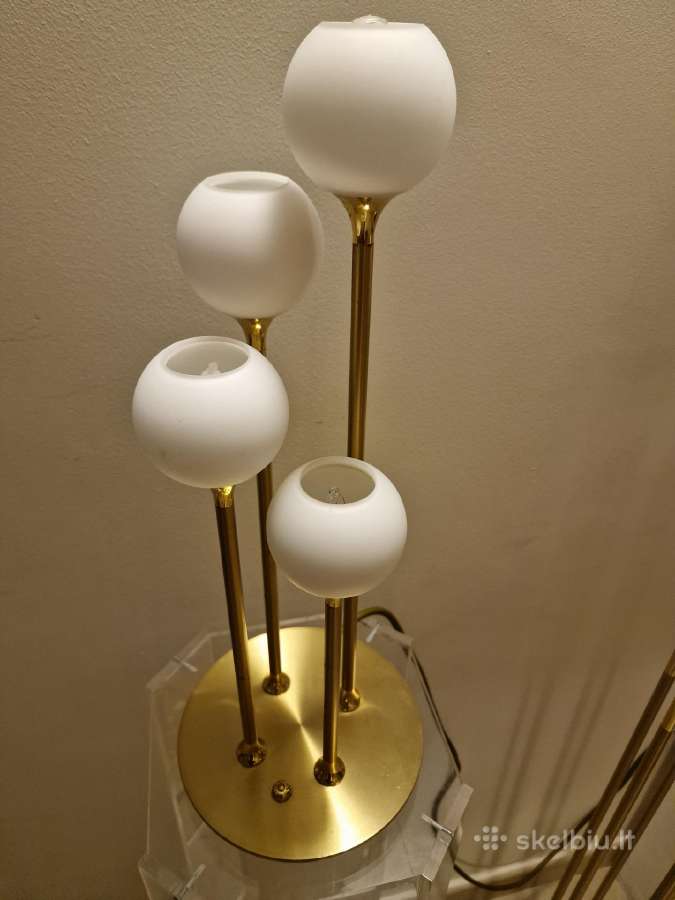 Vintažiniai mid century modern toršerai ir lempa - nuotraukos Nr. 23