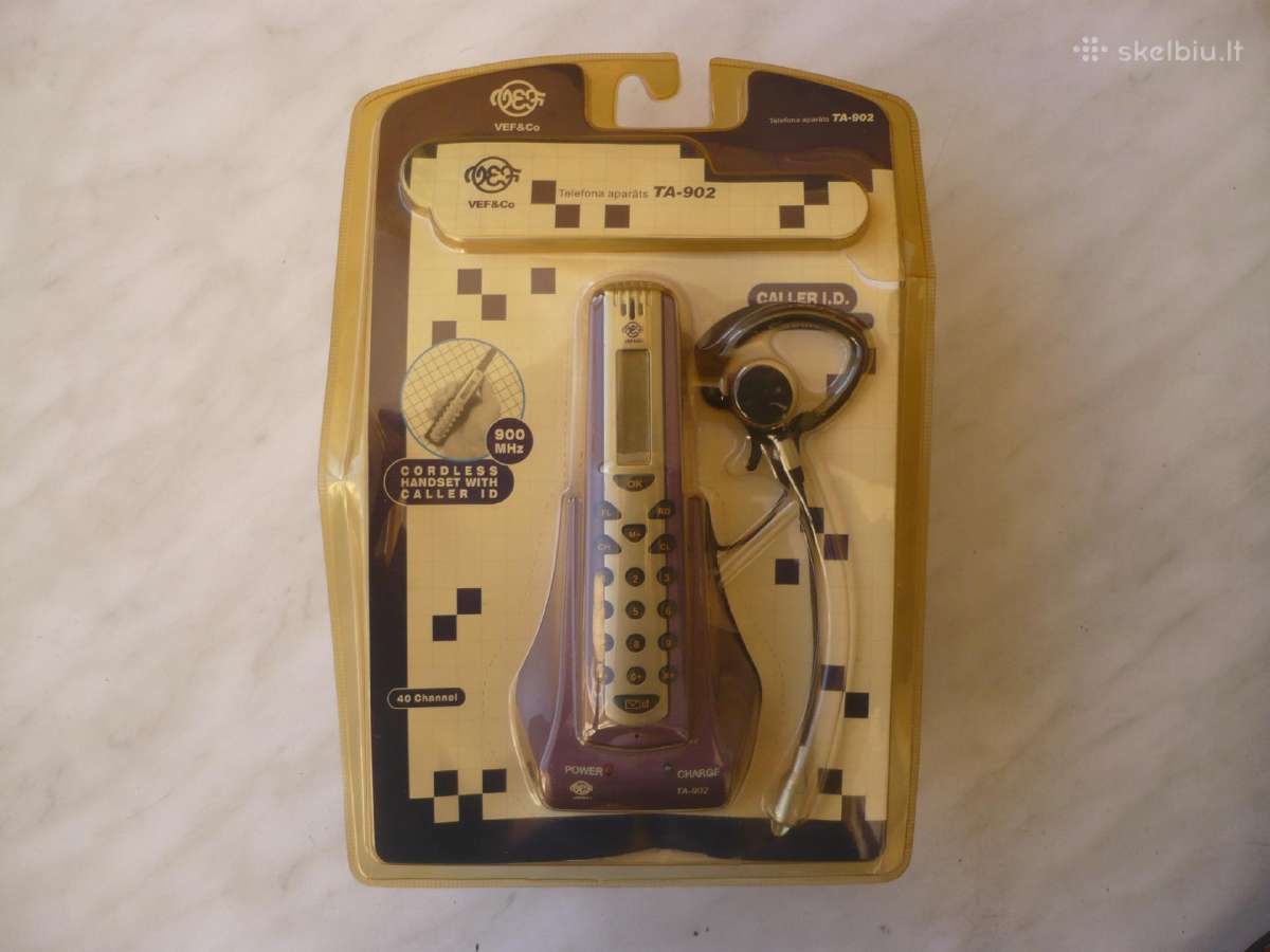 Vefago Ta-902 bevielis (radijo) telefonas