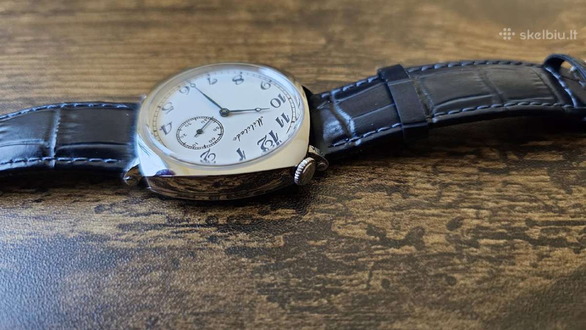Automatinis klasikinio stiliaus laikrodis Militado - nuotraukos Nr. 7