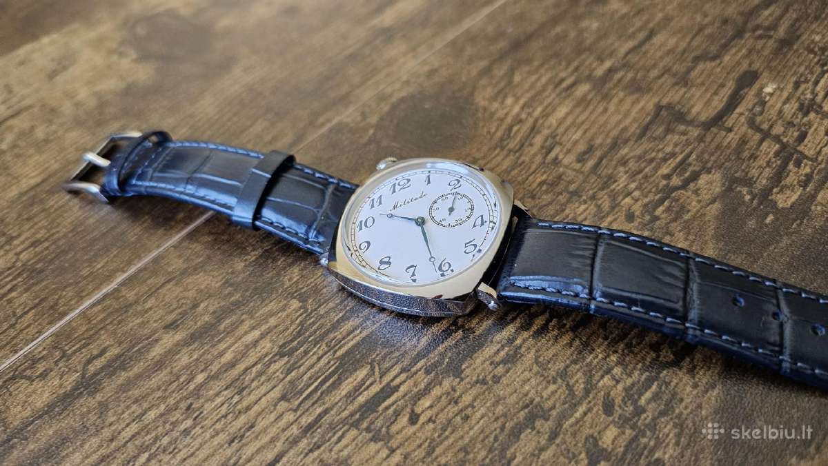Automatinis klasikinio stiliaus laikrodis Militado - nuotraukos Nr. 10
