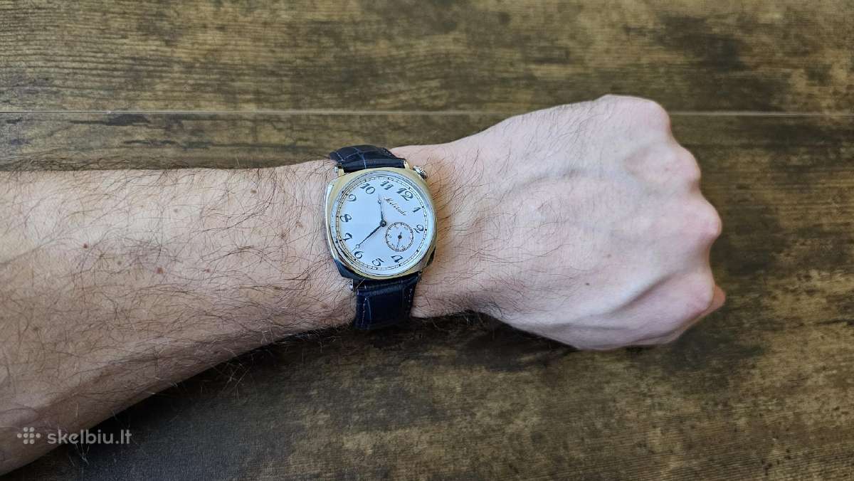 Automatinis klasikinio stiliaus laikrodis Militado - nuotraukos Nr. 12