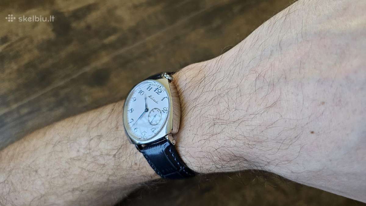 Automatinis klasikinio stiliaus laikrodis Militado - nuotraukos Nr. 13