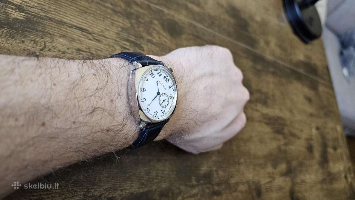 Automatinis klasikinio stiliaus laikrodis Militado - nuotraukos Nr. 14