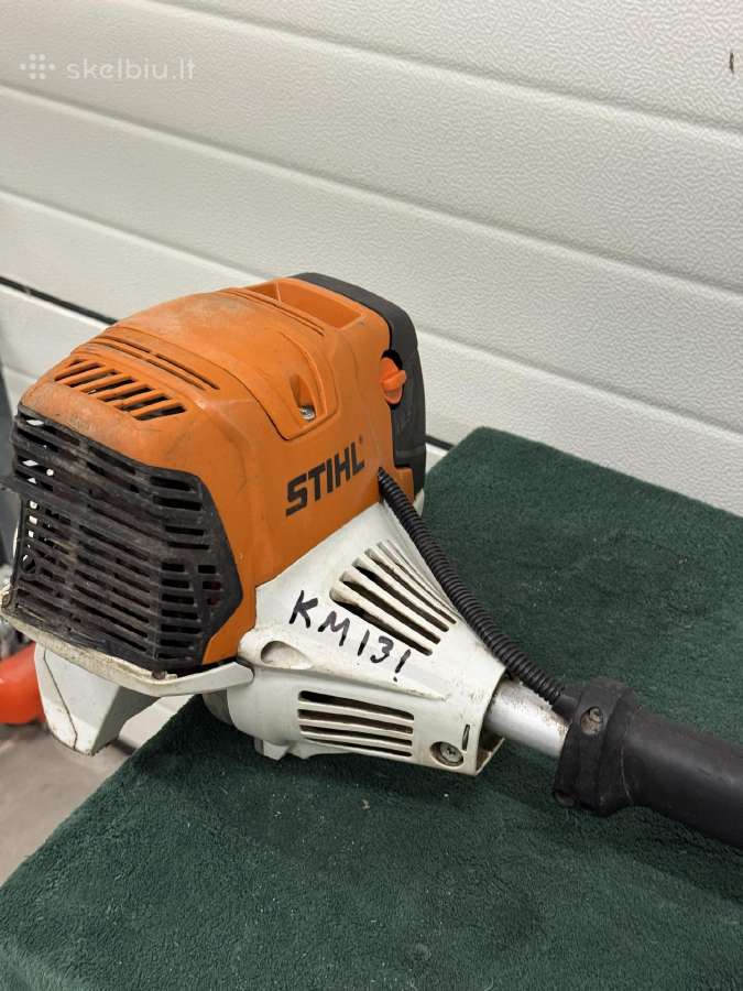 Stihl km131 variklis trimeris žoliapjovė - nuotraukos Nr. 2