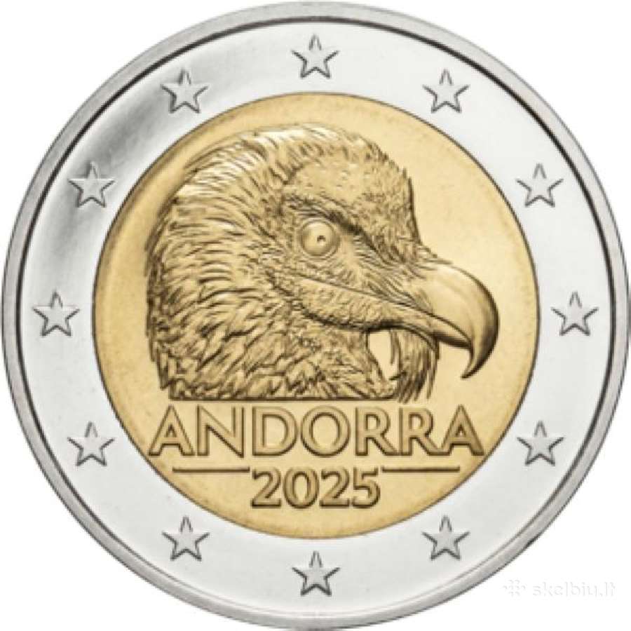 2 eurų Andoros Unc proginės monetos - nuotraukos Nr. 14