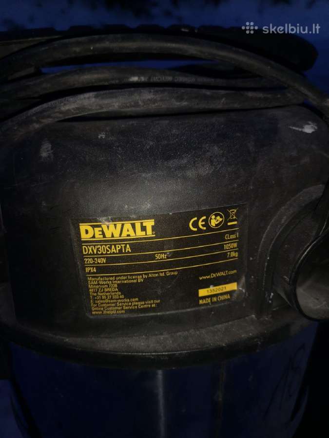 Dewalt dxv30sapta