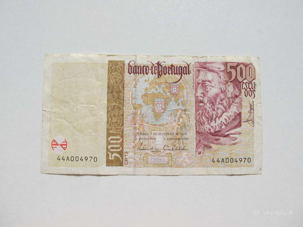 500 eskudu , Portugalija , 1997