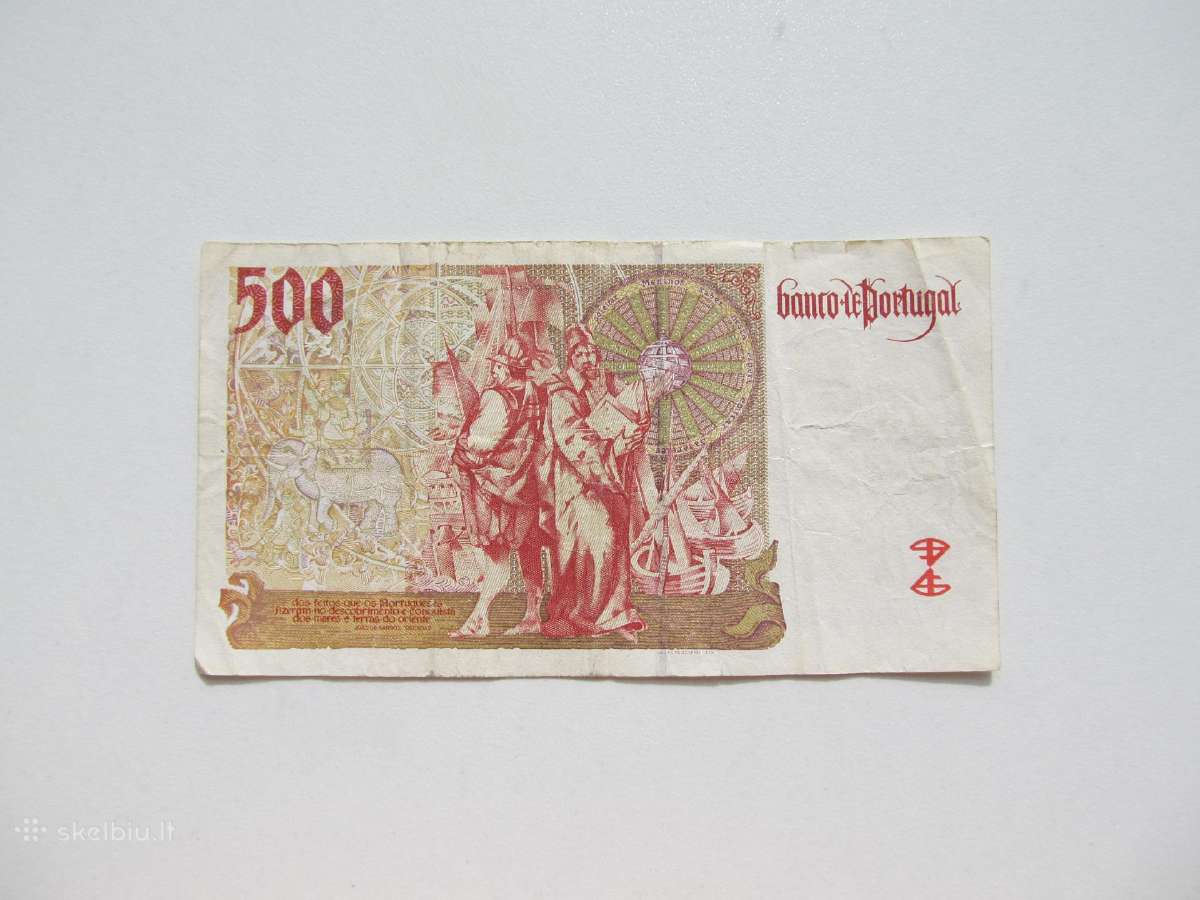 500 eskudu , Portugalija , 1997 - nuotraukos Nr. 2