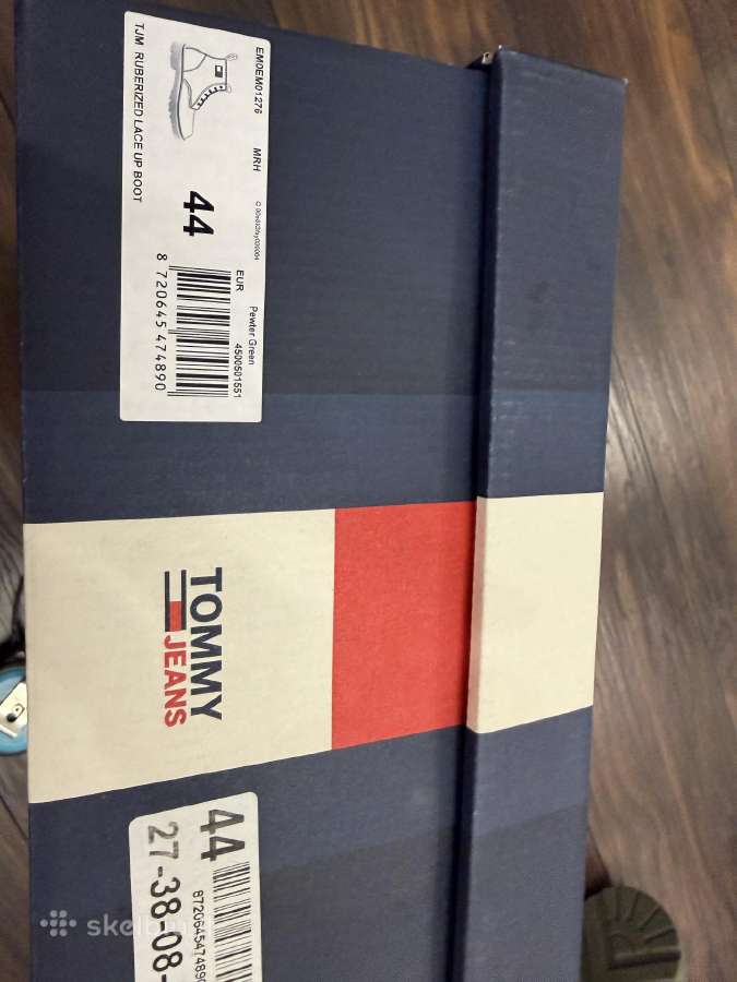 42-42.5 dydžio natūralios odos Tommy Jeans aulinia - nuotraukos Nr. 8
