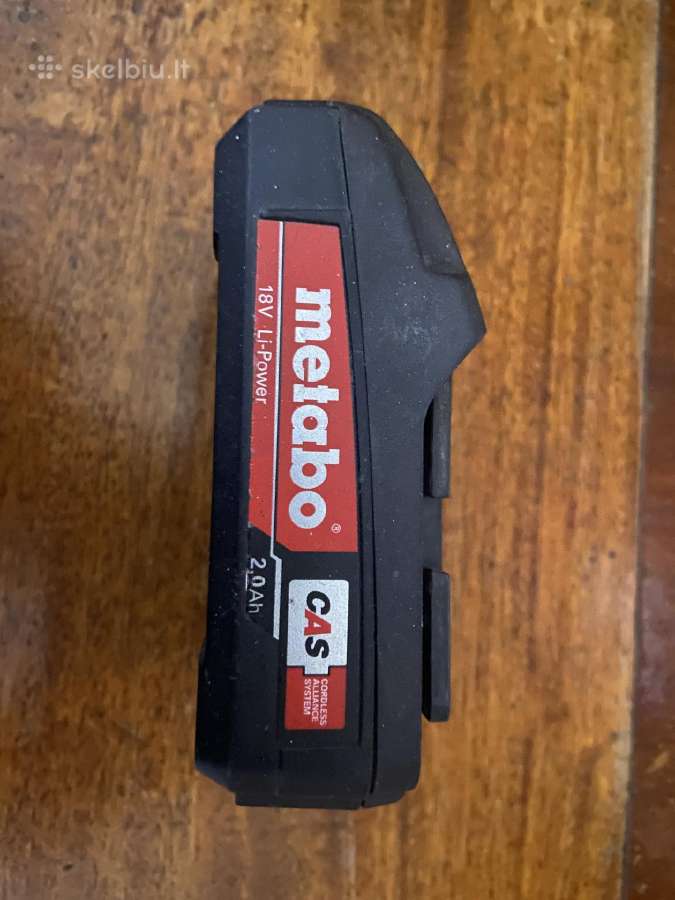 Metabo 18v bateija