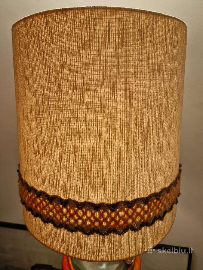 Vintažinė mid century Fat Lava st. stalinė lempa - nuotraukos Nr. 5