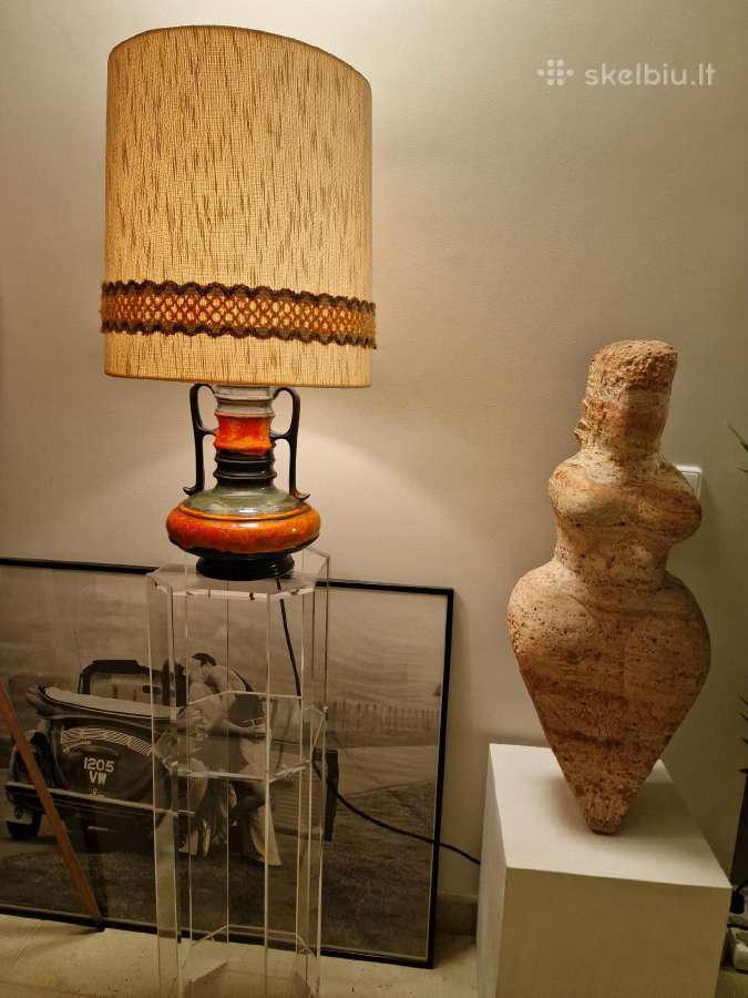 Vintažinė mid century Fat Lava st. stalinė lempa - nuotraukos Nr. 19