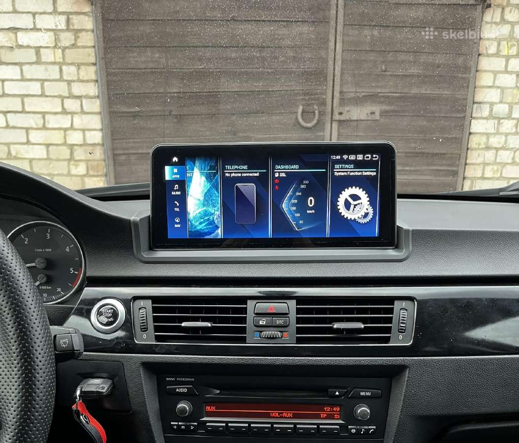 Bmw E60 E90 E70 F10 F30 Android 14 multimedijos - nuotraukos Nr. 6