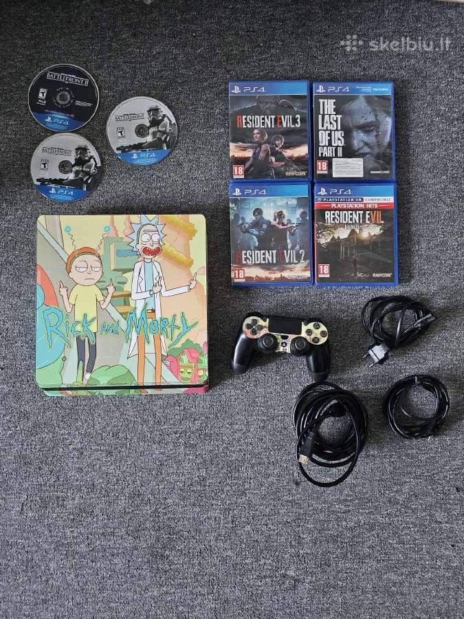 Mažai naudotas Ps4 slim 1 TB