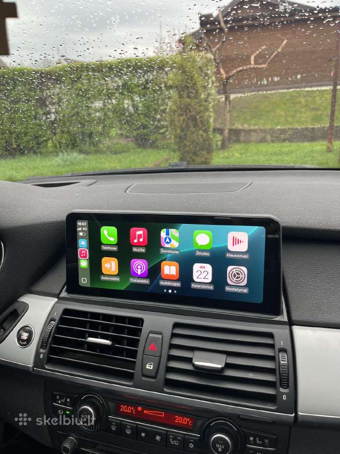 Bmw E60 E90 E70 F10 F30 Android 14 multimedijos