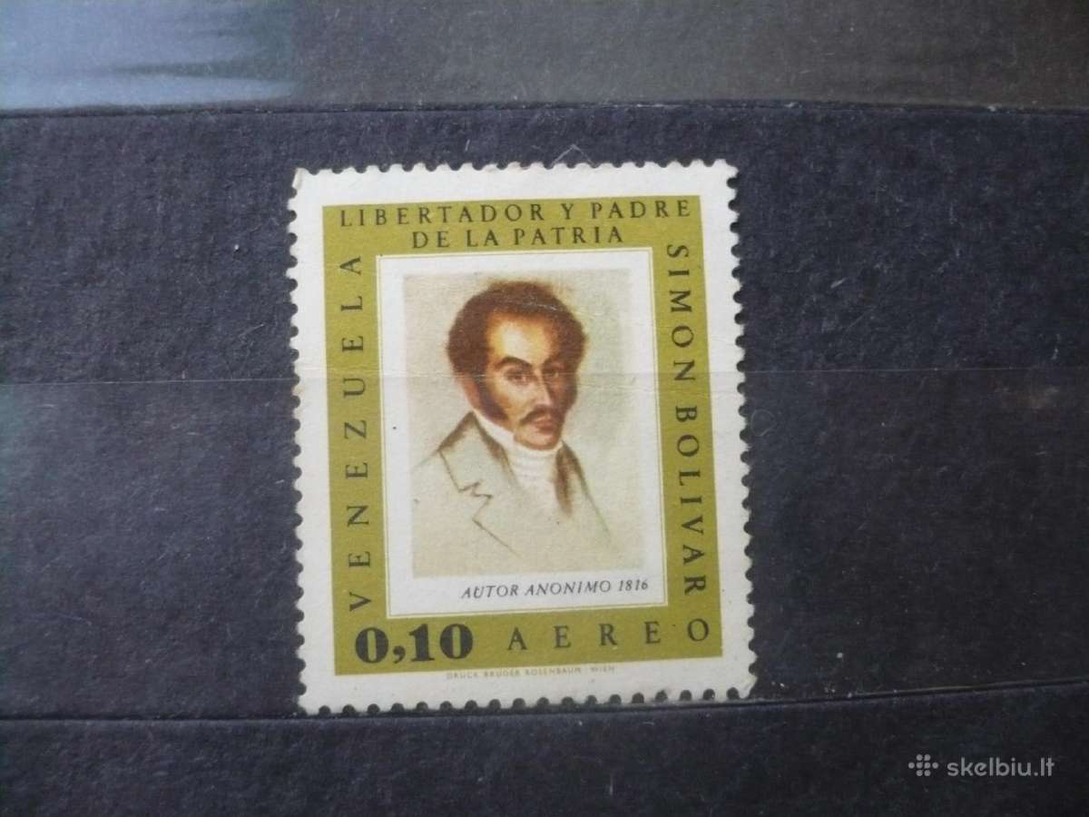 1966 Airmail - Bolivar Commemoration, 1783-1830
