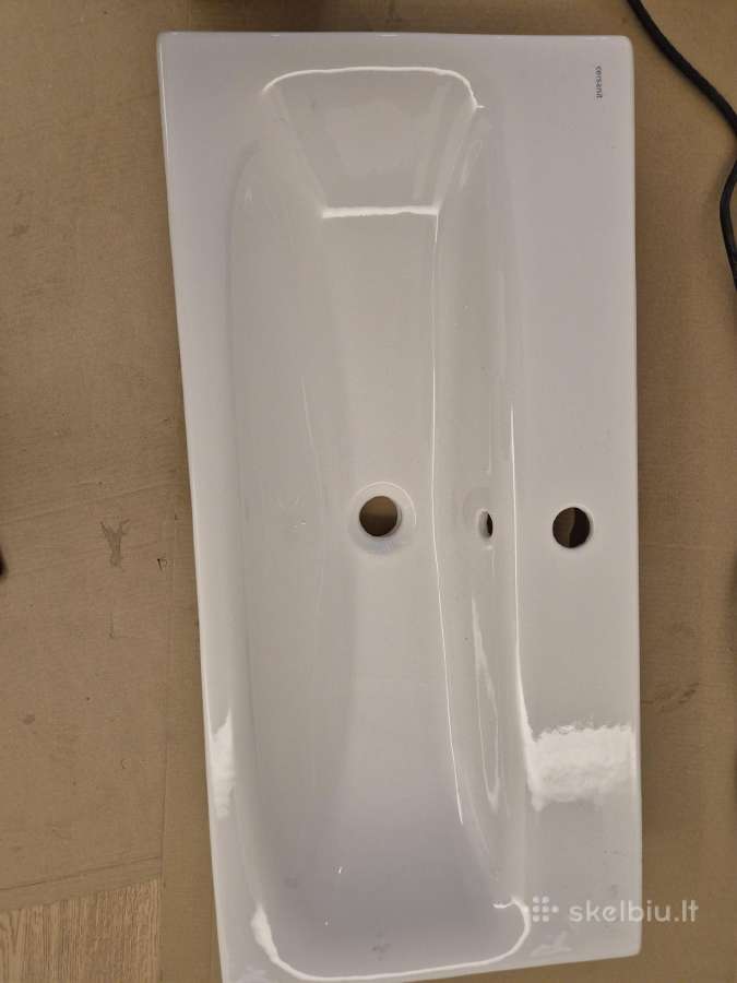 Vonios kriauklė Cersanit Moduo Slim 80 Balta - nuotraukos Nr. 2