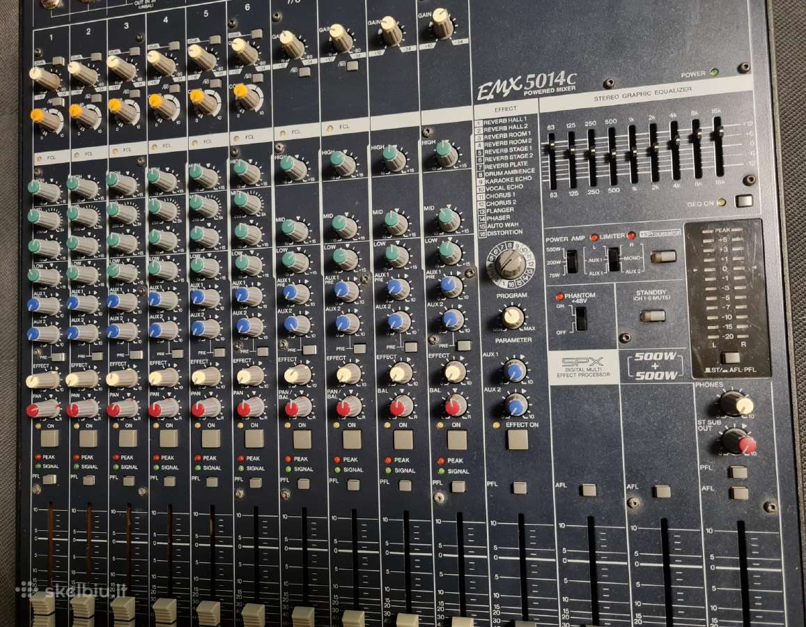Yamaha Emx5014c - nuotraukos Nr. 2