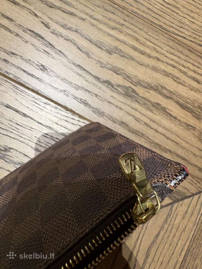Louis Vuitton Neverfull Pochette (Damier Ebene) - nuotraukos Nr. 3