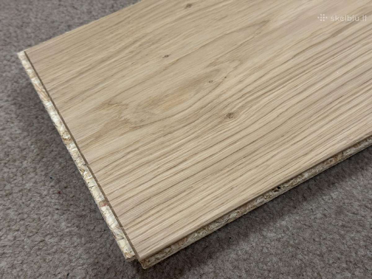 Ąžuolinės parketlentės Ecoboard 1970x215x14,5 5vnt - nuotraukos Nr. 3