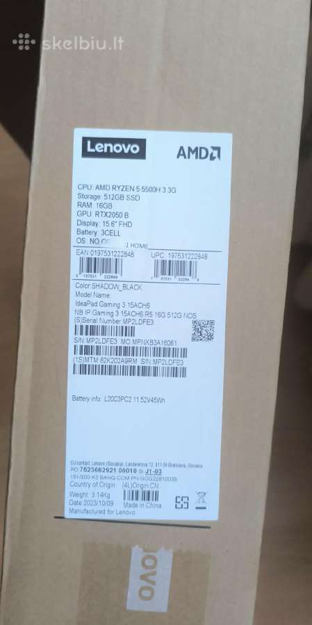 Ryzen 5/1tb/16gb/rtx/w11 - nuotraukos Nr. 12