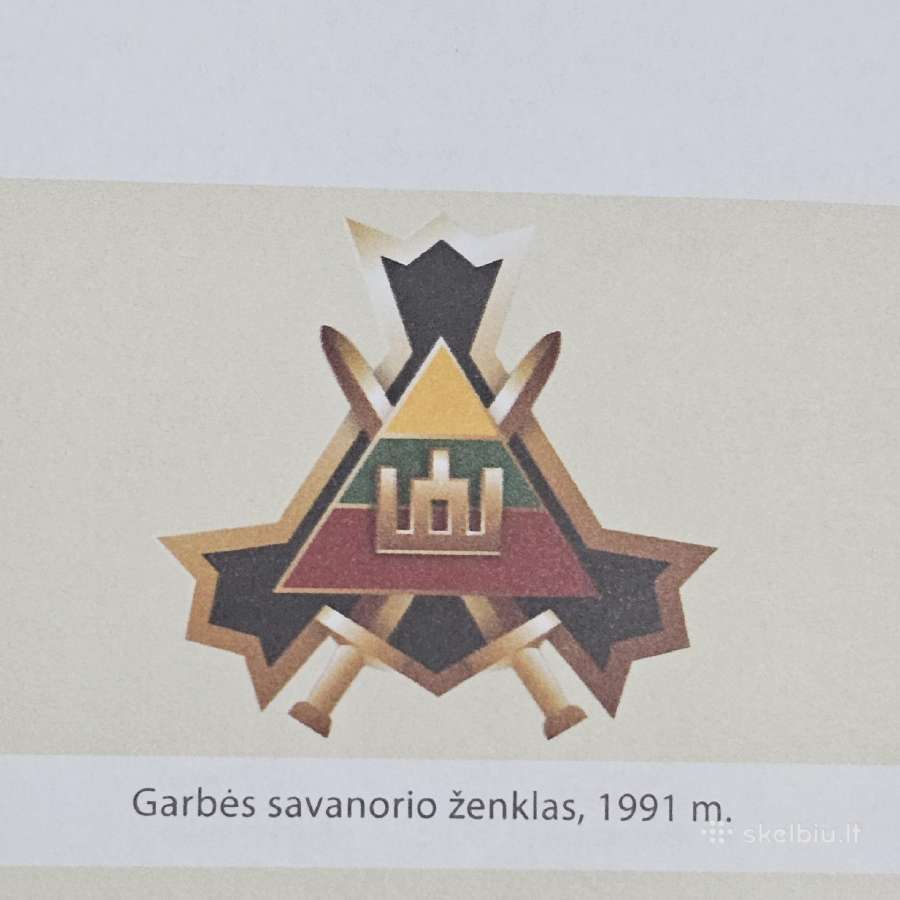 Garbės savanorio plakėtė. - nuotraukos Nr. 3